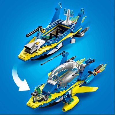 Lego City Su Polisi Dedektif Görevleri