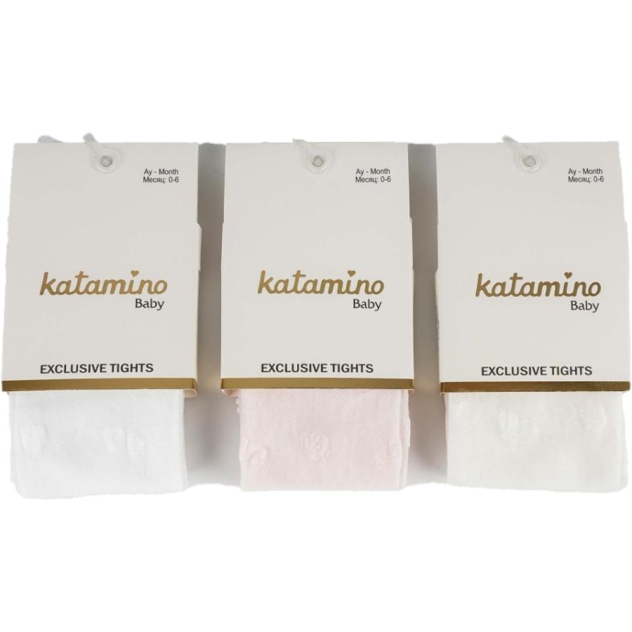 Katamino Betty Desenli İnce Bebek Külotlu Çorap, Asorti