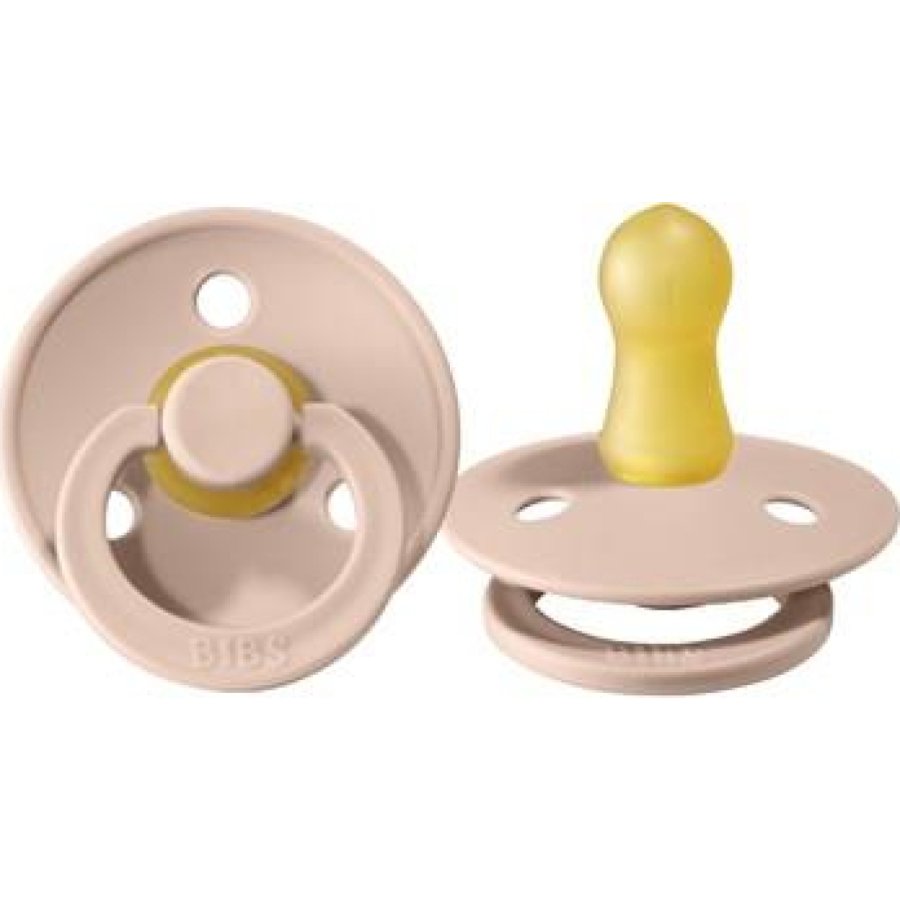 Bibs Colour Kauçuk Emzik 6-18 Ay Blush