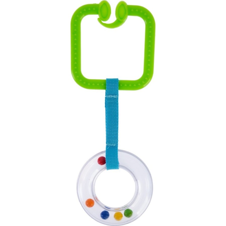 BabyJem Çıngıraklı Puset Halkası 877 Yeşil