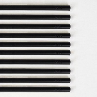 OiOi Silikon Pipet, Siyah, 10'lu