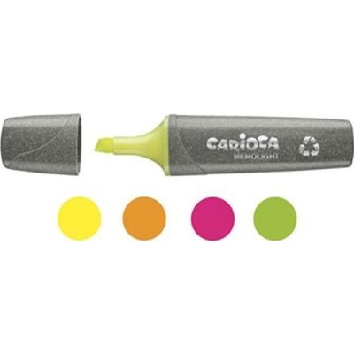 Carioca Eco Family Fosforlu İşaretleme Kalemi, 4'lü