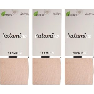 Katamino Liva Bebek Bambu Külotlu Çorap, Pudra