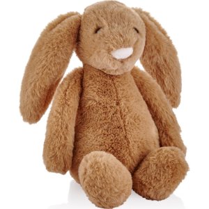 BabyJem Uyku Arkadaşım, Oturabilen Tavşan, 30 cm, Açık Kahve