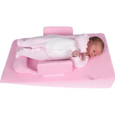 Sevi Bebe Çok Fonksiyonlu Reflü Yatağı, Kiraz Çekirdekli, Pembe