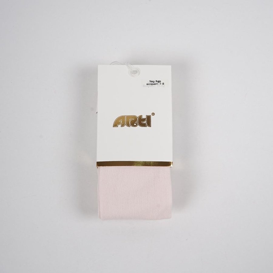 Artı Alona Düz Külotlu Çorap, Pudra