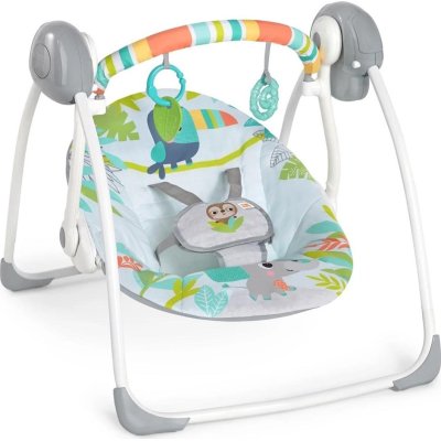 Bright Starts Yağmur Ormanı Taşınabilir Salıncak