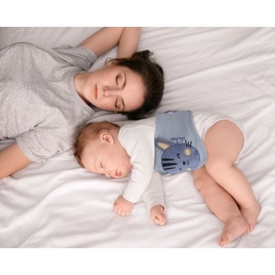 Sevi Bebe Gaz Giderici Kiraz Çekirdekli Bel Bandı, Gri