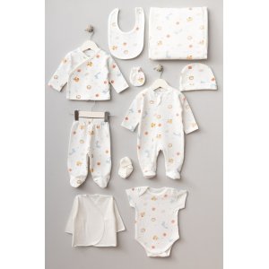 Bebitof Panter 10 Parça Hastane Çıkışı 10113 Ekru