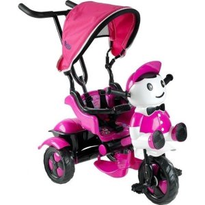 Babyhope Yupi Triycle 3 Tekerli Kontrollü Bisiklet, Pembe