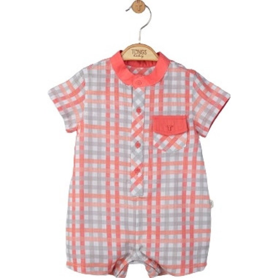 Tongs Baby Golf Ekoseli Tulum, Gri