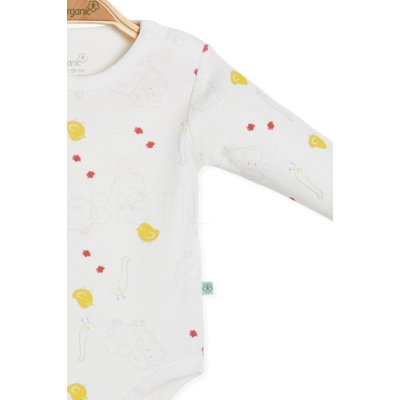 Bibaby Biorganic Moons Live Bebek Badi, Sarı, Gri, Melanj