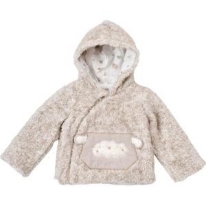 Bibaby Biorganic Curly Sheep Welsoft Hırka, Bej