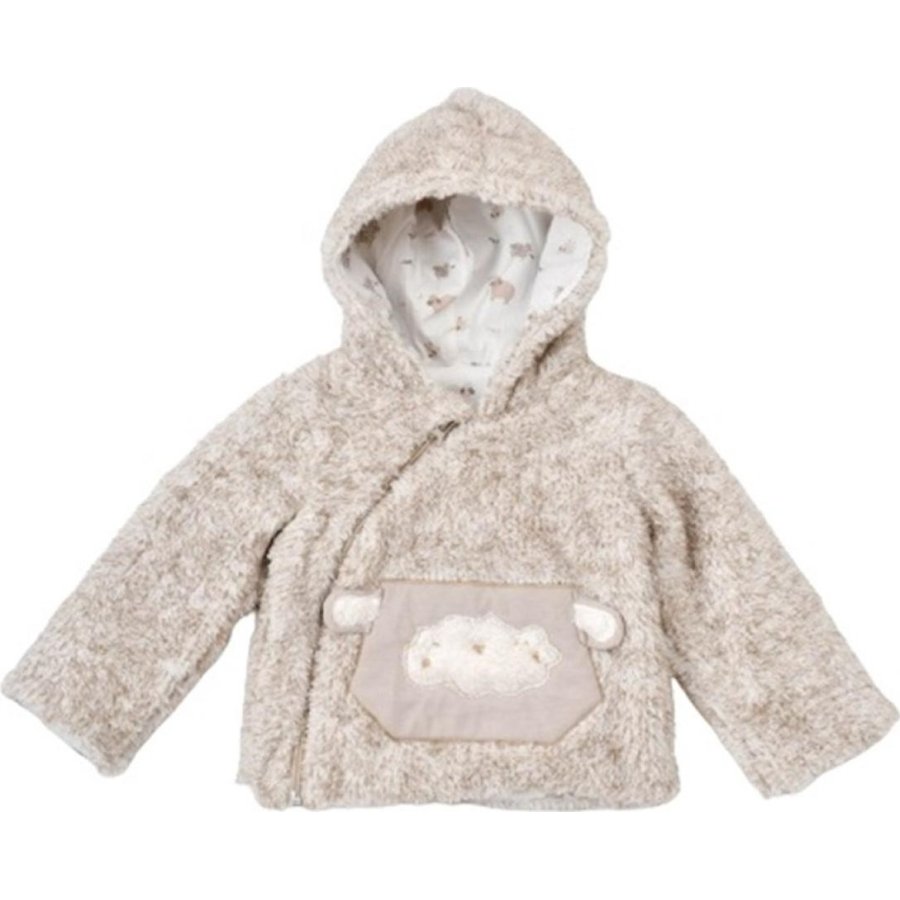 Bibaby Biorganic Curly Sheep Welsoft Hırka, Bej