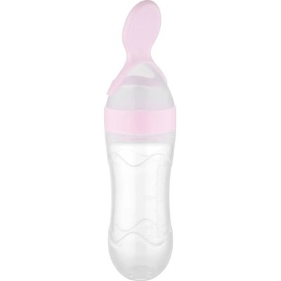BabyJem Sıkmalı Kaşık, Pembe