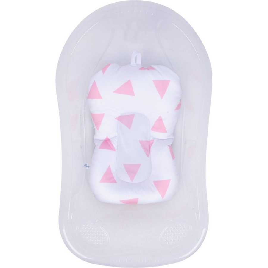 Sevi Bebe Cozy Banyo Minderi, Pembe Üçgen