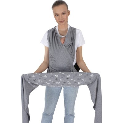 Sevi Bebe Destekli Giymeli Sling, Gri