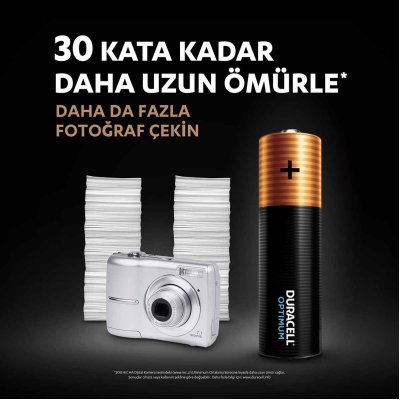 Duracell Optimum AA Kalem Pil, 6'lı