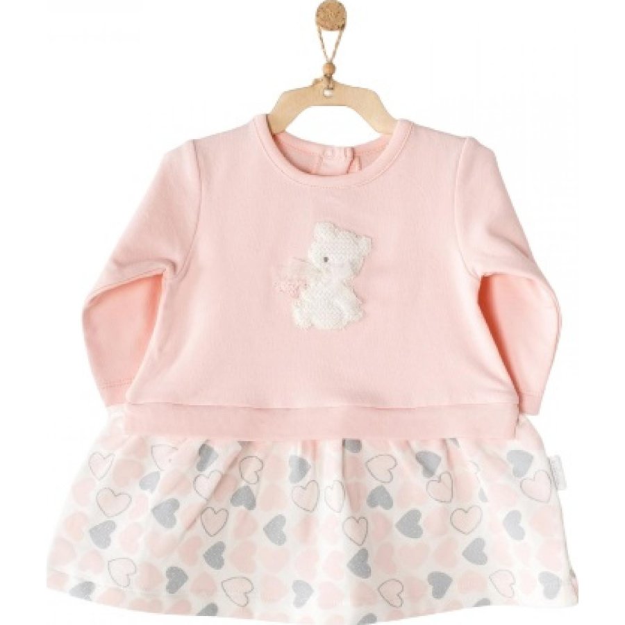 Andywawa Heart To Heart Bebek Elbise, Pembe