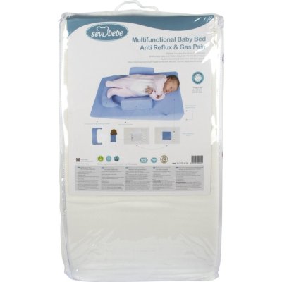 Sevi Bebe Çok Fonksiyonlu Reflü Yatağı, Kiraz Çekirdekli, Krem