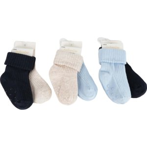 Katamino Alfia Abs'li Erkek Bebek Soket Çorap, Asorti, 2'li