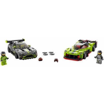 Lego Speed Champions Aston Martin Valkyrie AMR Pro ve Aston Martin Vantage