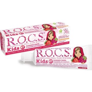 R.O.C.S. Kids Diş Macunu, 35 ml, Ahududu