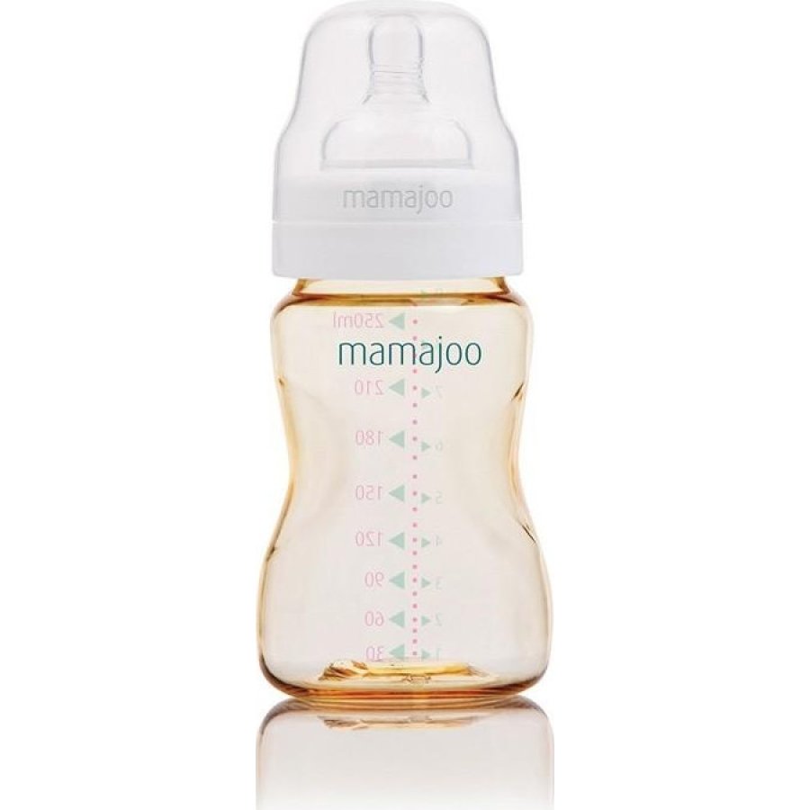 Mamajoo Gold Biberon 250 ml ve Anti Kolik Biberon Emziği No: 2