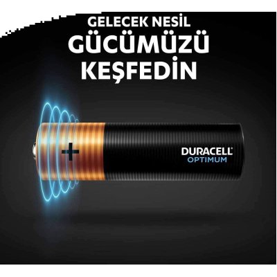 Duracell Optimum Kalem Pil, AA, 4'lü