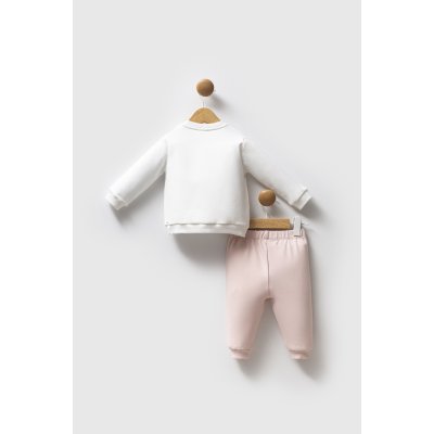 U.S. Polo Assn 2 li Takım USB2769 Beyaz-Pudra