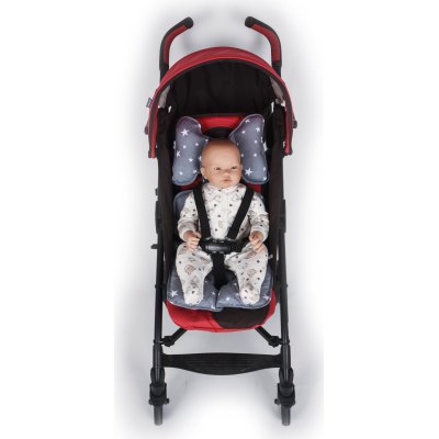 Sevi Bebe Puset ve Oto Koltuğu Minderi, Gri, Yıldız