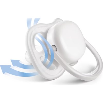 Philips Avent Ultra Air Emzik, 6-18 Ay, Kız, Desenli, 2'li