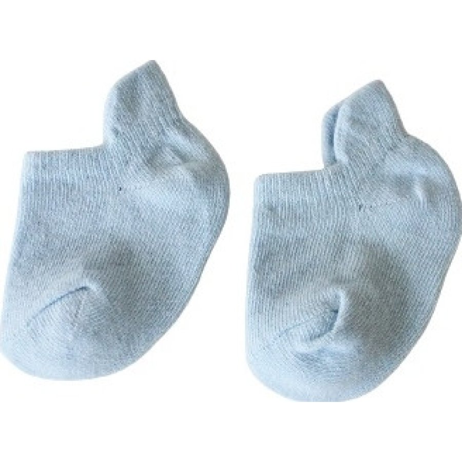 Bibaby Biorganic Sneakers Basic Çorap, Mavi