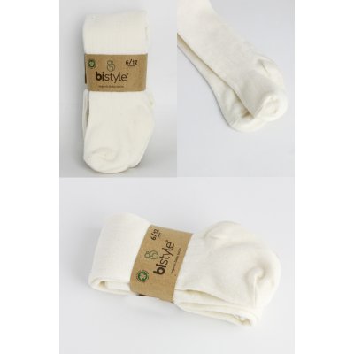 Bistyle Basic Penye Tekli Külotlu Çorap, Ekru