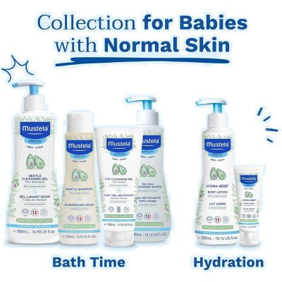 Mustela Papatya Özlü Bebek Şampuanı, 500 ml