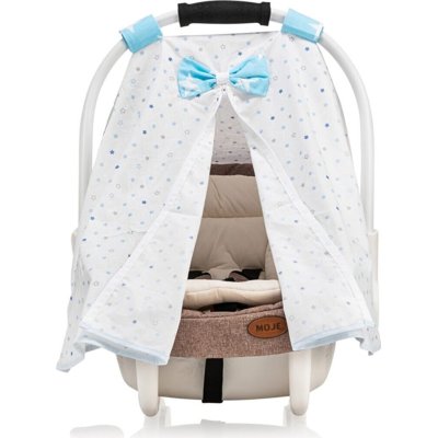 Moje Taşıma Koltuğu Ana Kucağı Örtüsü, Mavi, Mini Yıldız