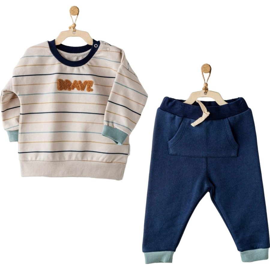 Andywawa Let S Love Nature 2'li Bebek Takım, Taş, Gri