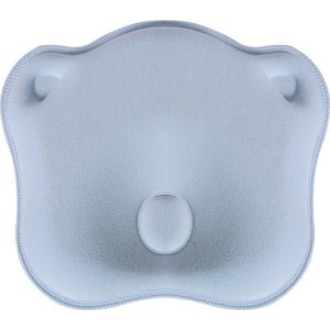 Sevi Bebe Düz Kafa Yastığı Kafa Şekillendirici Yastık, Mavi