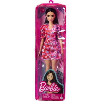 Barbie Büyüleyici Parti Bebekleri, Kırmızı Çiçekli Elbise