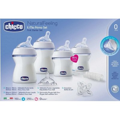 Chicco Natural Feeling Yenidoğan Biberon Seti