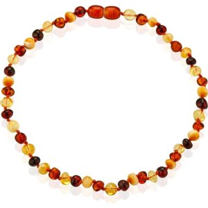 BabyJem Kehribar Bebek Kolyesi, Karışık Renkli