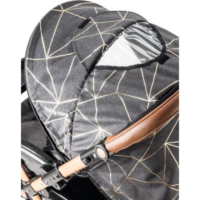 Baby Care 500 Combo Maxi Pro Çift Yönlü Puset, Gold Siyah