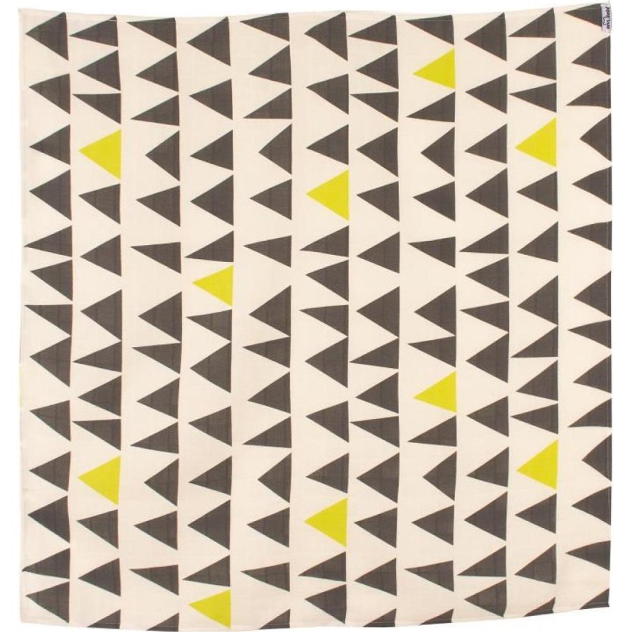 Sevi Bebe Organik Müslin Bebek Battaniyesi, 120x100, Üçgen