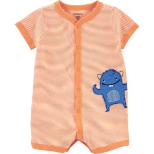 Carter's Erkek Bebek Tulum, Turuncu
