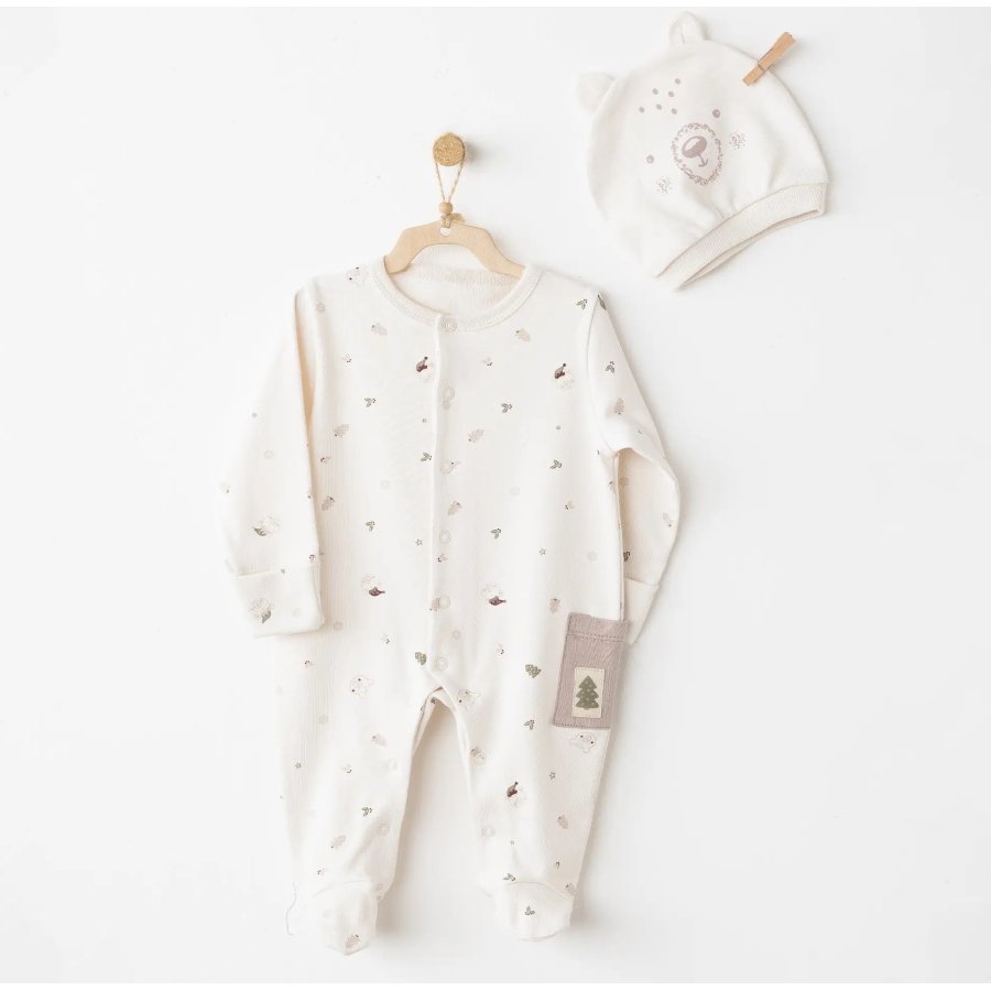 Andywawa AC26183 My 1 St Wardrobe Tulum Takım Ekru