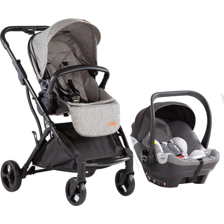 Kraft Lima Wb Travel Sistem Bebek Arabası, Açık Gri