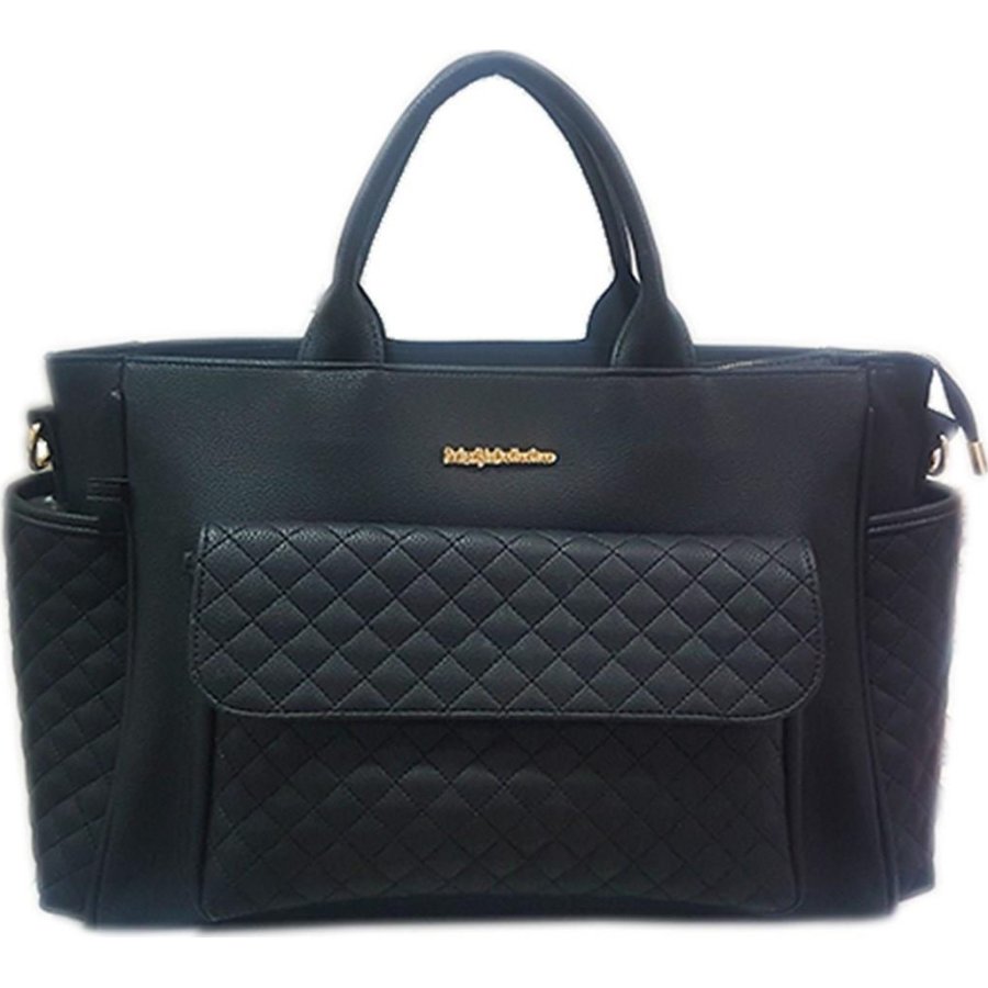 M&Y Athena Deri Anne Bebek Bakım Çantası, Siyah