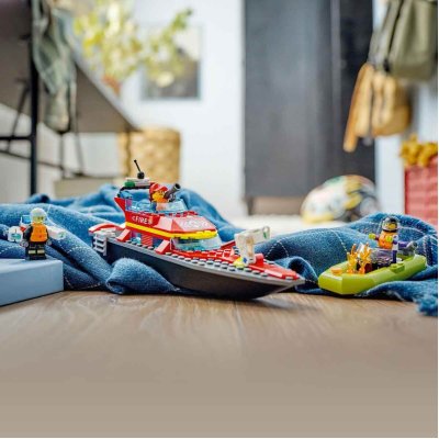 Lego City İtfaiye Kurtarma Teknesi