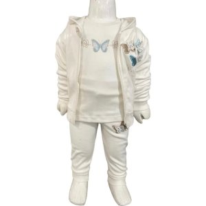 Aziz Bebe 3'lü Bebek Takım, Ekru