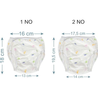 Sevi Bebe Pamuk Pedli Alıştırma Külodu, 4 Adet